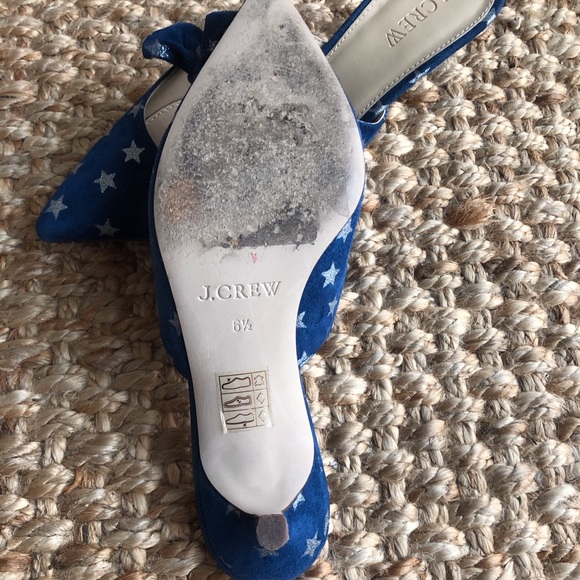J Crew Sophia Mule in Starry Suede. Size 6.5 - Picture 13 of 13